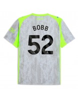 Manchester City Oscar Bobb #52 Alternativní Dres 2025-26 Krátký Rukáv